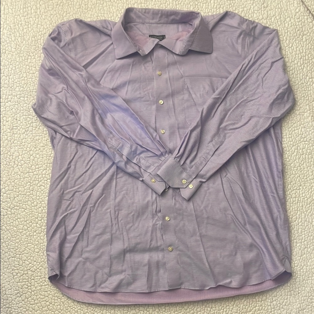 Purple Rochester Button Down Dress Shirt